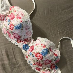Forever 21 floral bra